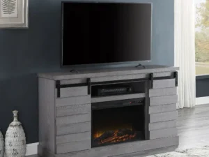 Velari Hearthwood Fireplace TV Stand