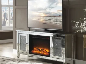 Velari Lumière Fireplace TV Stand