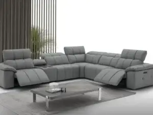 Velari Beaumont Sectional in Dark Gray
