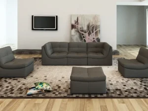 Velari LEGO 6-Piece Sectional Set in Grey