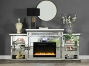 Velari Imperial LED Fireplace Console