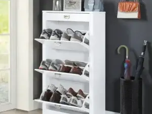 Velari Alto Gloss Shoe Cabinet