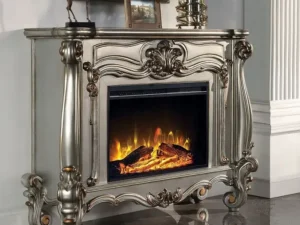 Velari Antique Platinum Fireplace Mantel