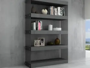 Velari Cloud Curio Unit – High Gloss Finish