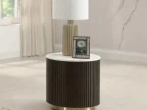 Velari Alabaster End Table